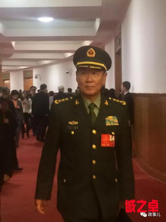 附第十三屆全國人民代表大會代表名單之解放軍代表團（269名）